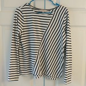 Black and White striped sweater